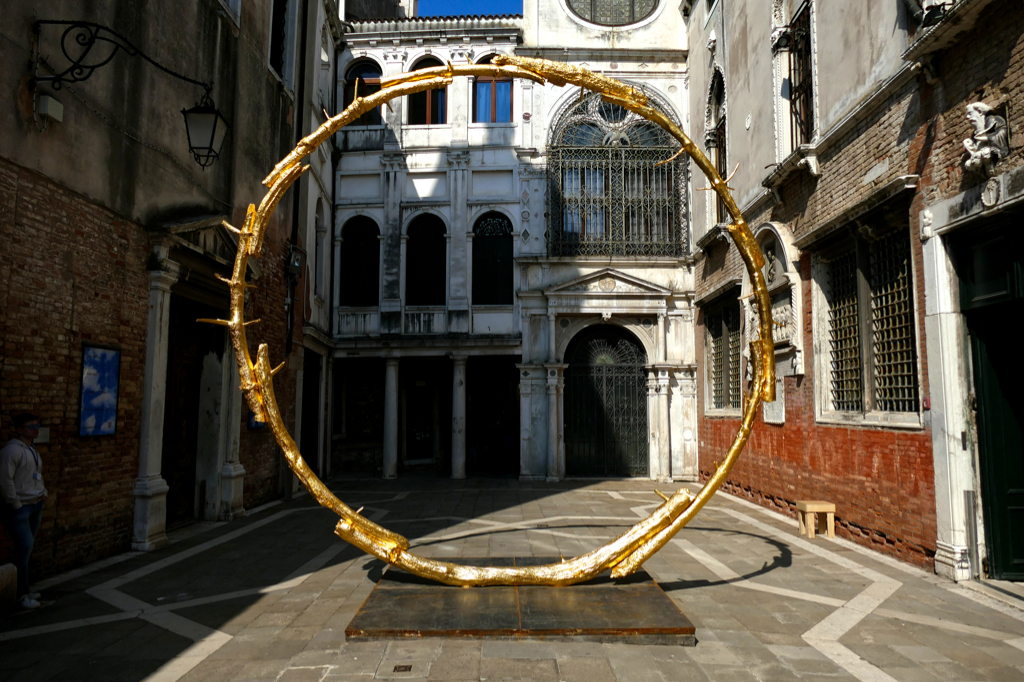 louis vuitton takes over venice's historic news kiosks during the biennale