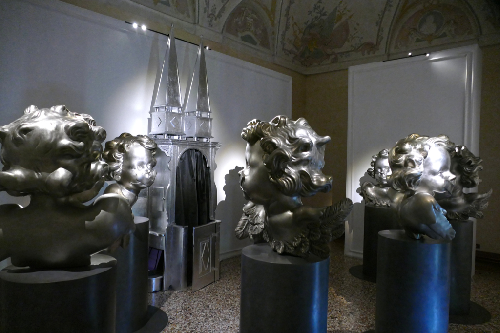 Angels Listening by Rachel Lee Hovnanian at the Loggia del Temanza.