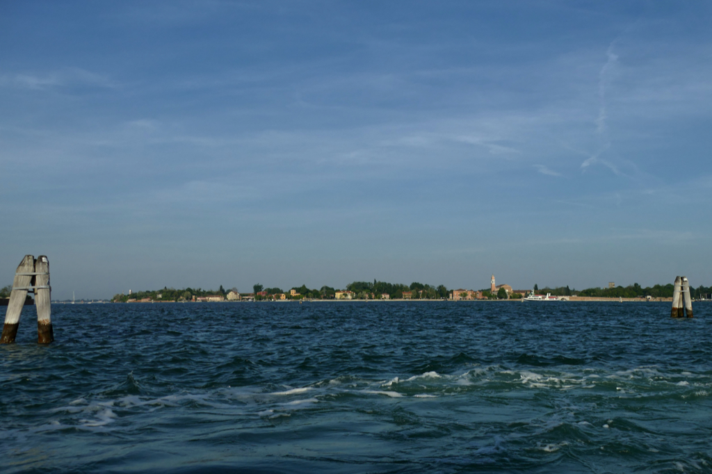 View of the Lido di Venezia on a day trip from Venice