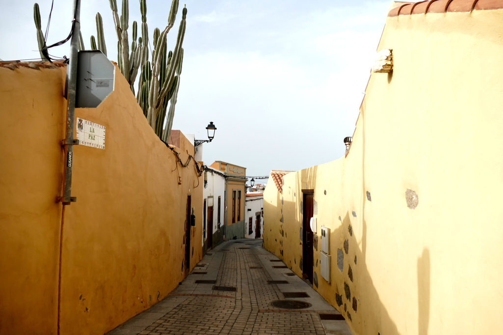 Street in Agüimes on a Day Trip