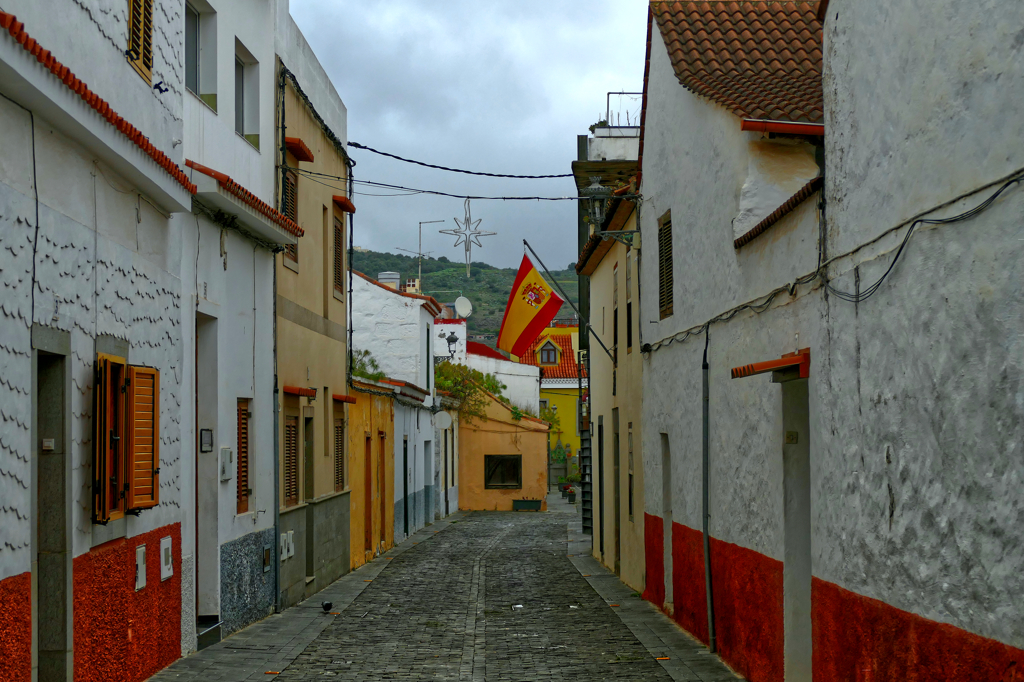 Calle Castelar in Santa Brigida