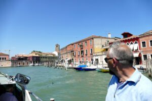 Getting to Murano by Vaporetto