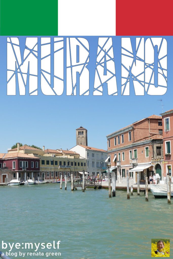 Pinnable Picture for the Post on A Day on MURANO