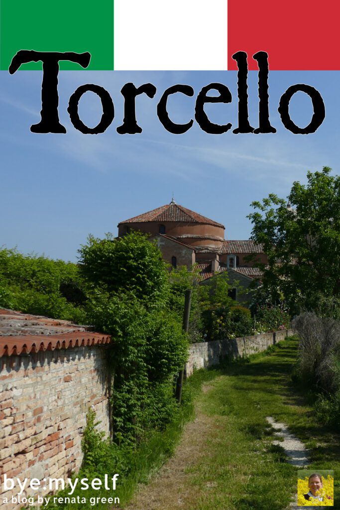 Pinnable Picture for the Post on TORCELLO - a church, a bridge, and 25 residents