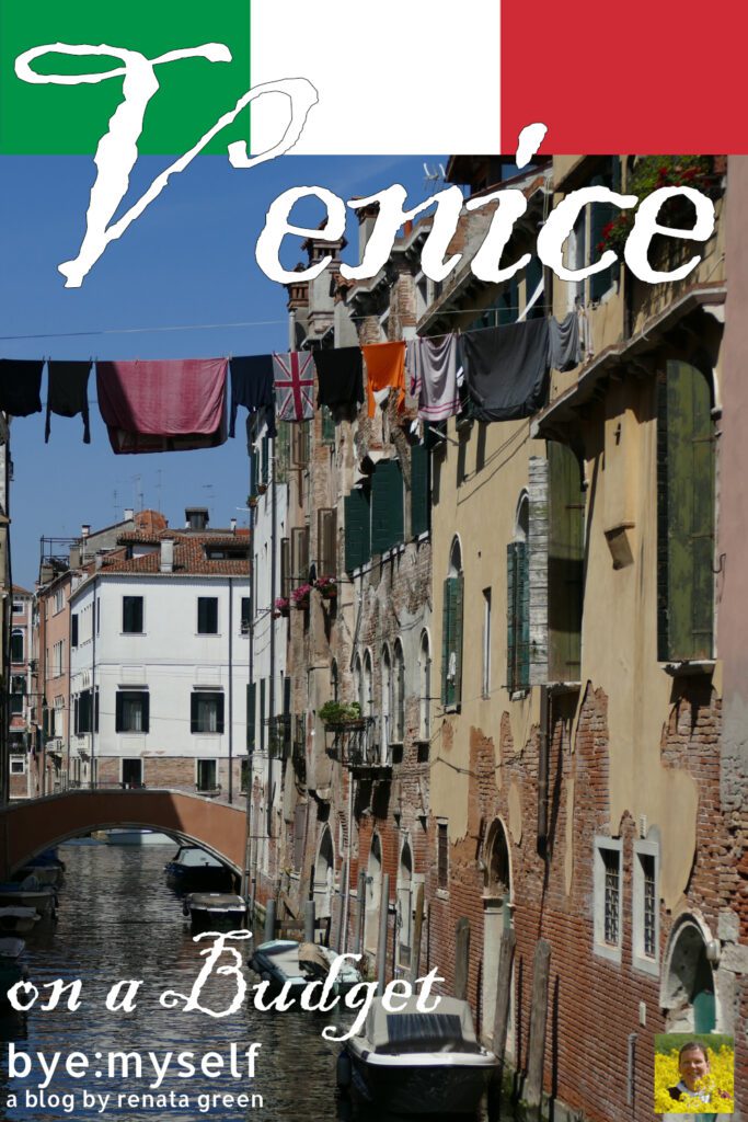 Pinnable Picture for the Post Venice on a Budget