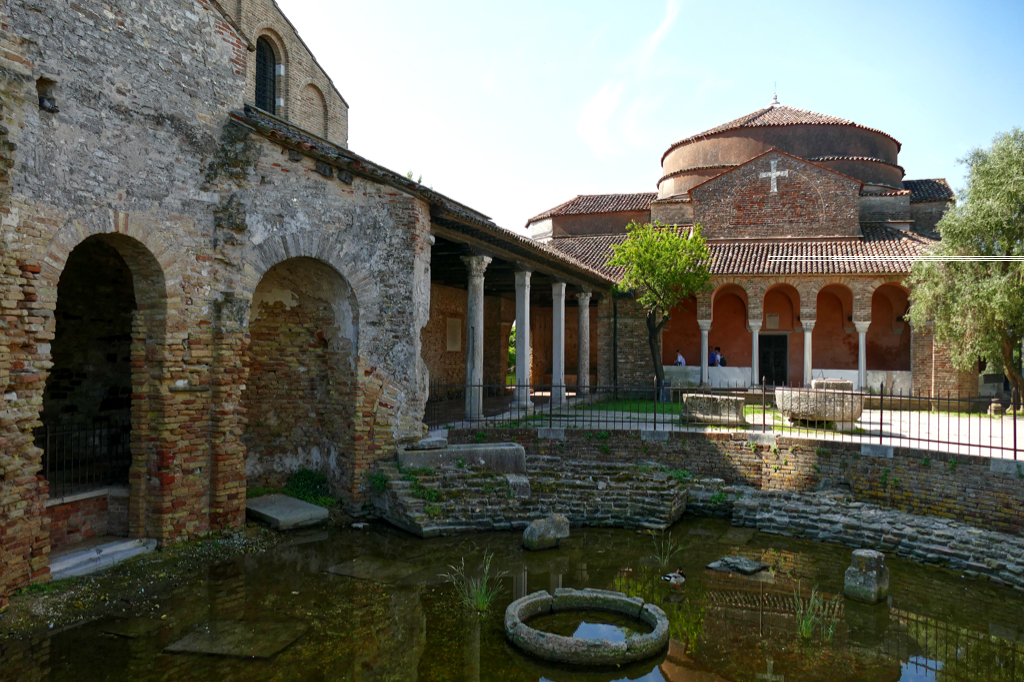 Basilica of Santa Maria Assunta, the church Assumption of the Virgin Mary on the island of Torcello