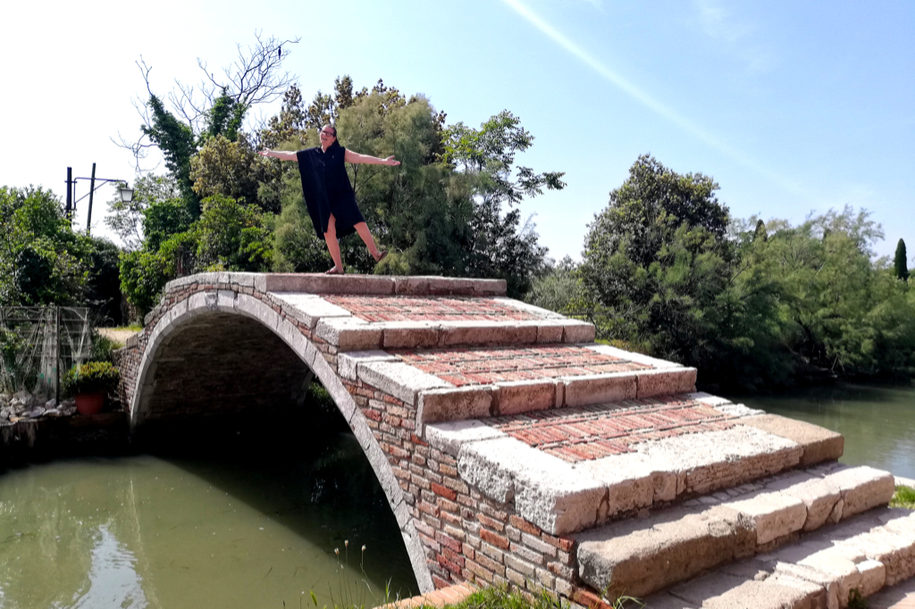 Ponte del Diavolo - The Devil's Bridge on Torcello close to the church