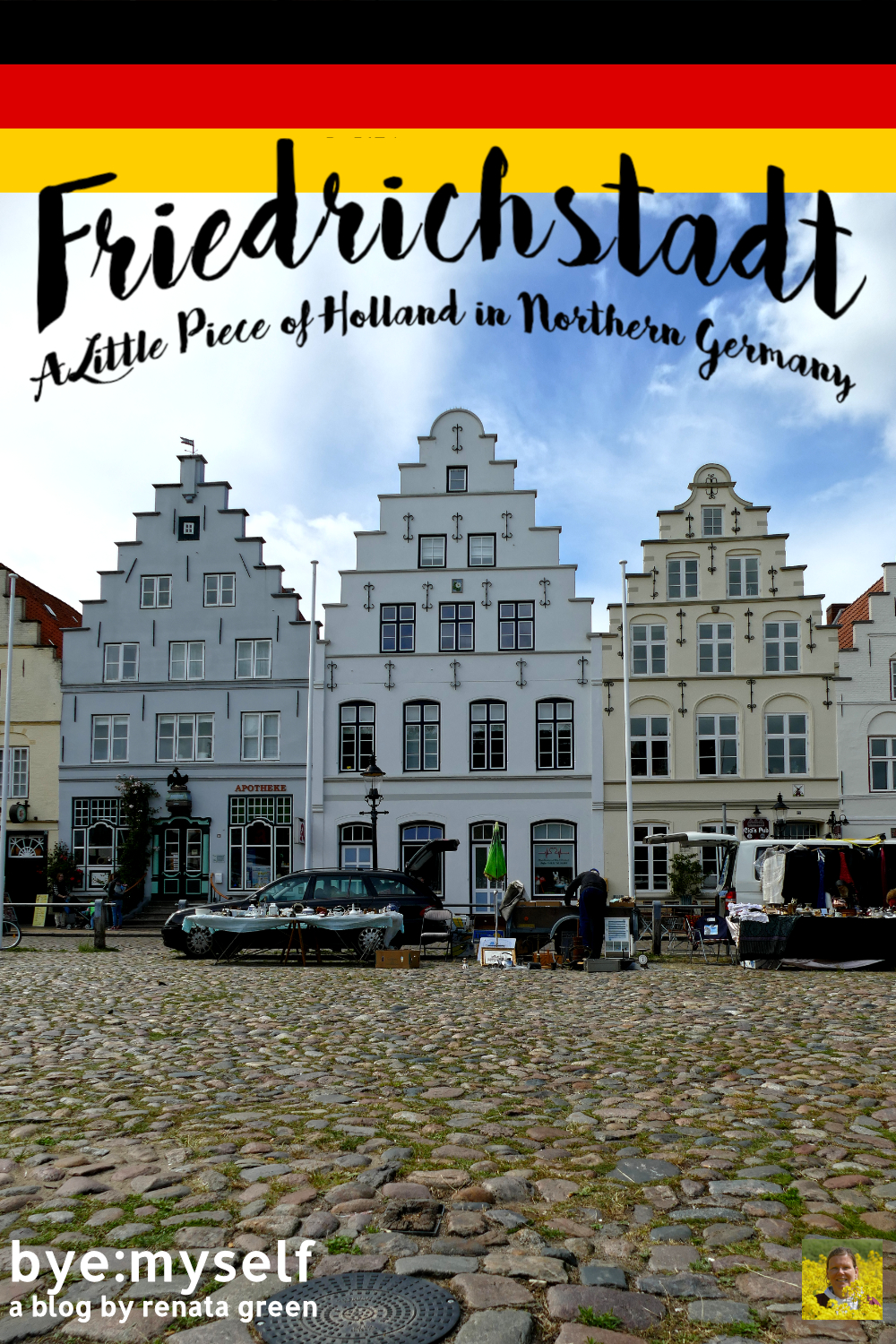 Pinnabel Picture for the Post Friedrichstadt - a little place of Holland in Northern Germany
