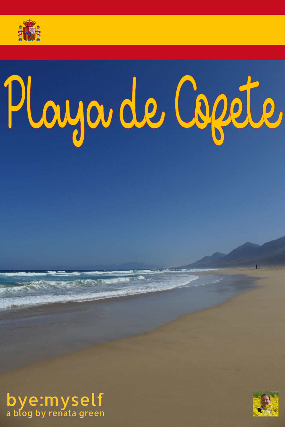 Pinnable Picture on the Post Guide to PLAYA DE COFETE