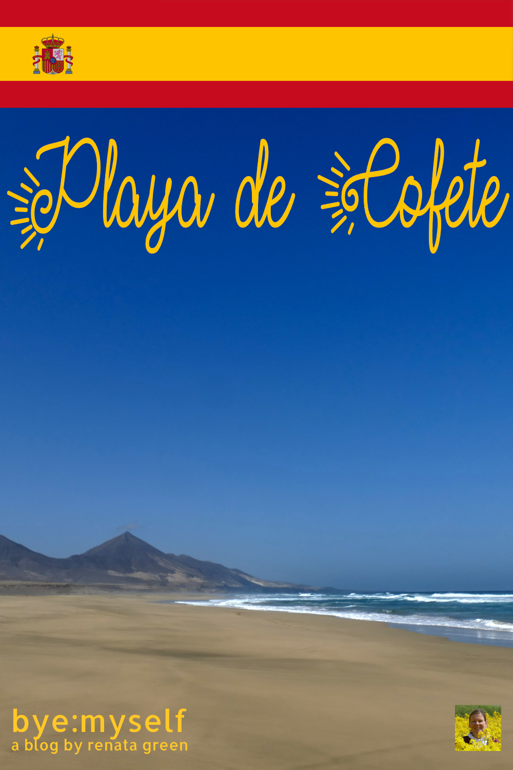 Pinnable Picture on the Post Guide to PLAYA DE COFETE