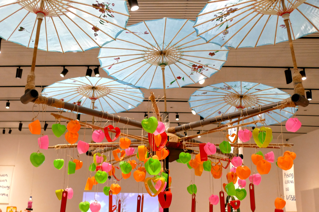 Installation by Agus Nur Amal PMTOH at the Grimmwelt on the occasion of the documenta in 2022