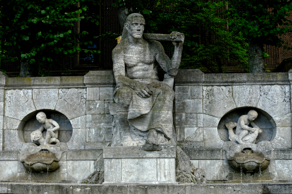 Jahrhundertbrunnen in Essen.