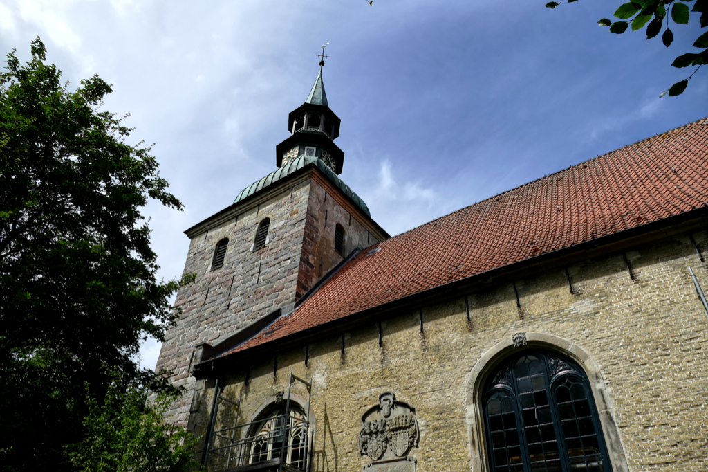 Protestant Saint Christophorus Church in Friedrichstadt.