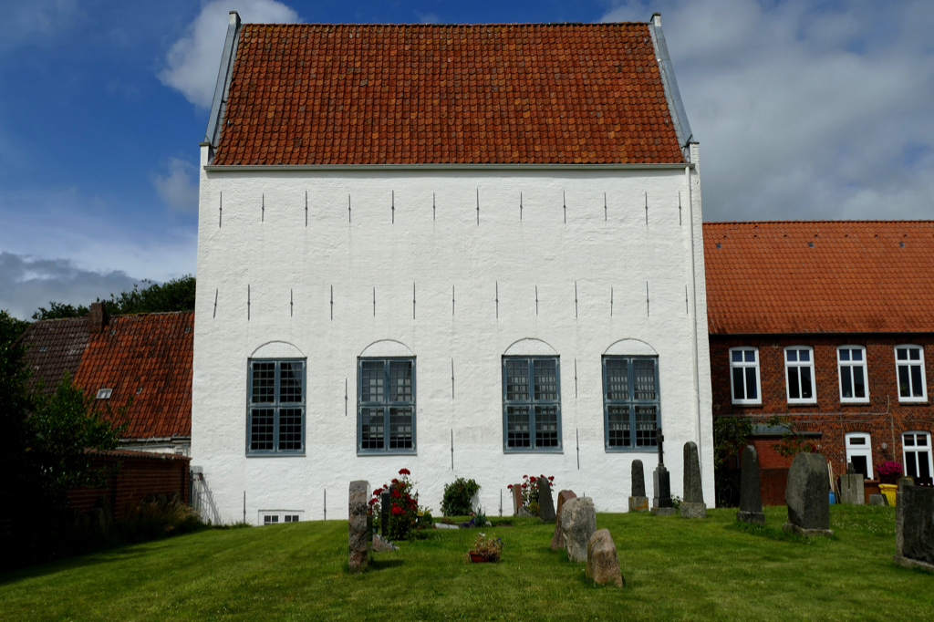 Danish Mennonite church in Friedrichstad, little Holland in Nothern Germany.