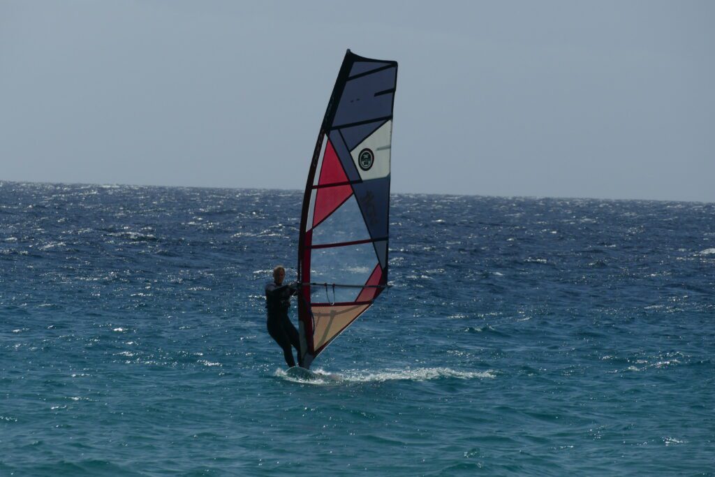 Windsurfer in Morro Jable