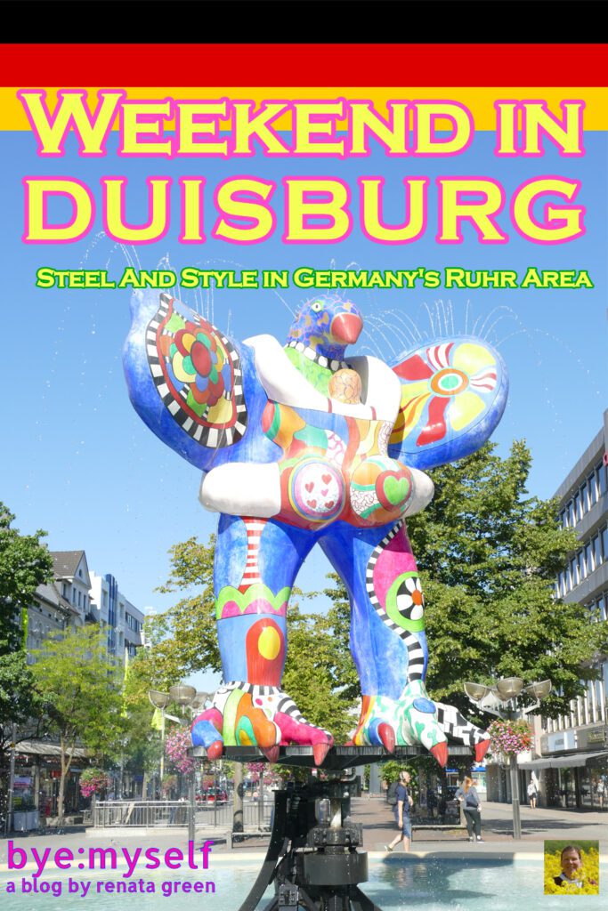 Pinnable Picture for the Post Weekend in DUISBURG - Steel And Style in Germany's Ruhr Area