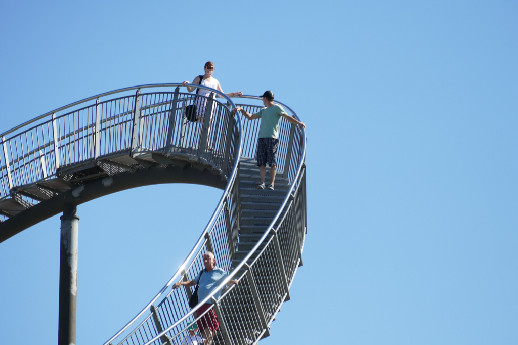 Tiger And Turtle visited on a weekend in Duisburg.