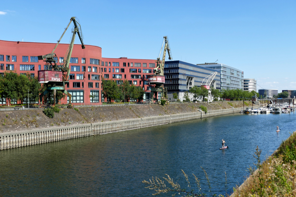 Innenhafen in Duisburg, the city that went from Steel to Style