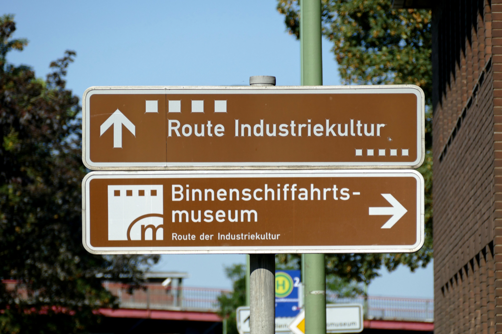 Signs in Duisburg