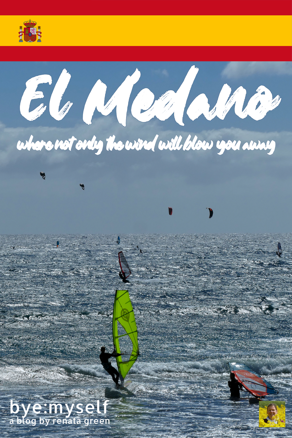 Pinnable Picture on the Post EL MEDANO - where not only the wind will blow you away