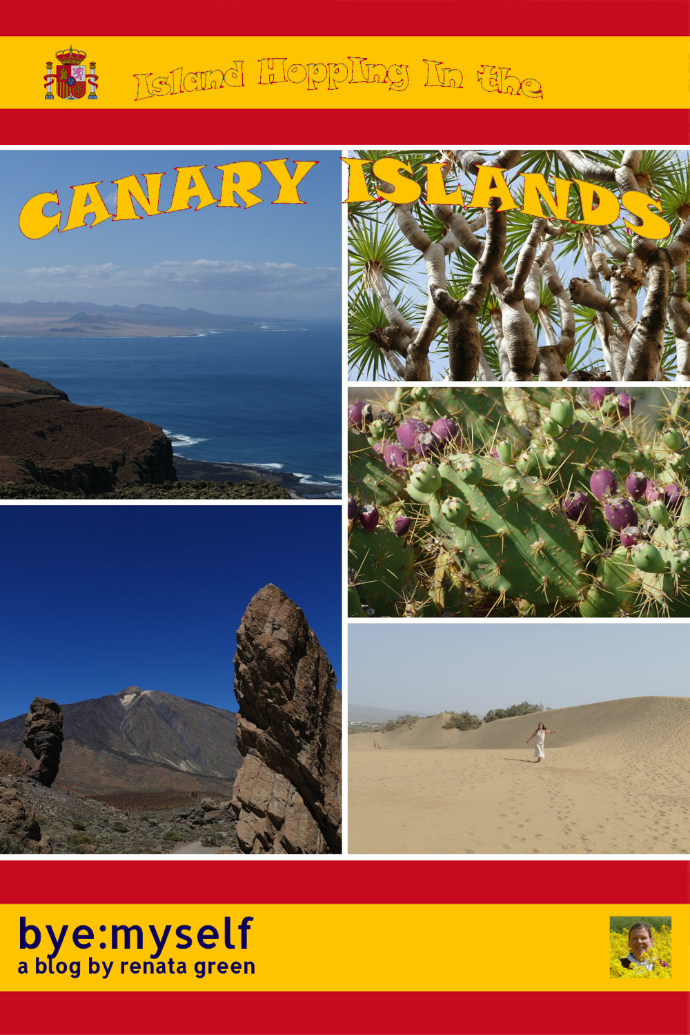 Pinnable Picture for the Post Island Hopping in the Canary Islands