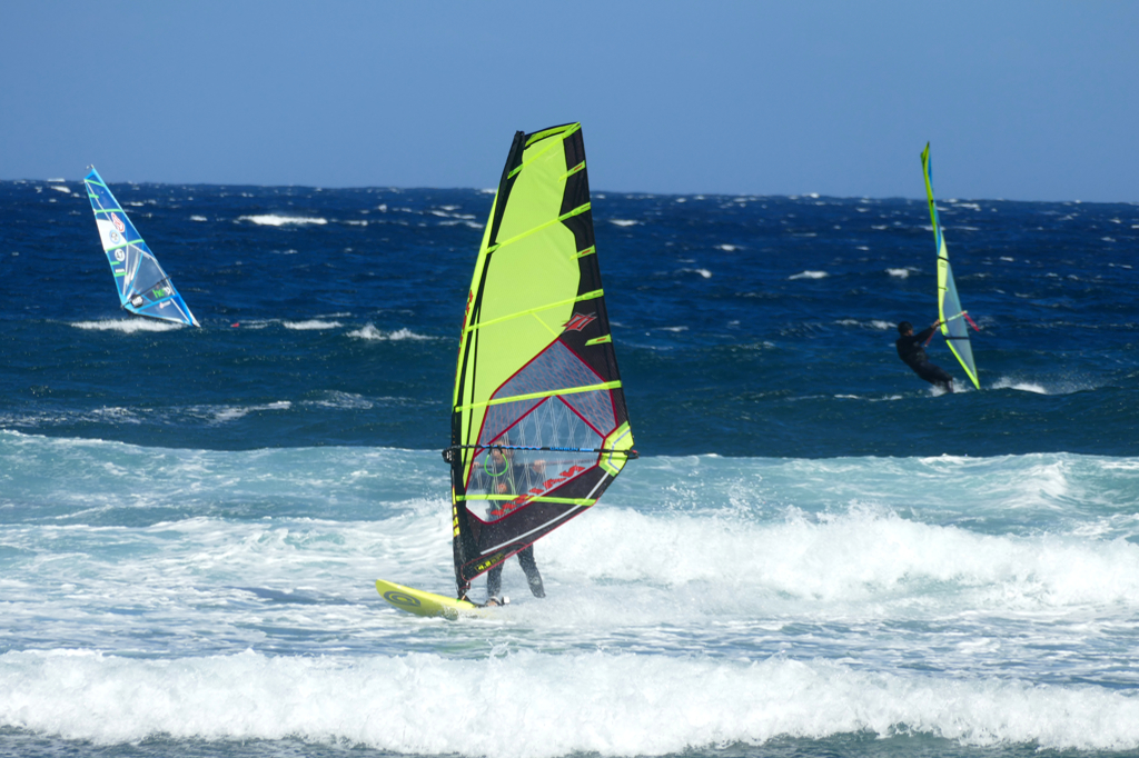 Surfer in El Médano