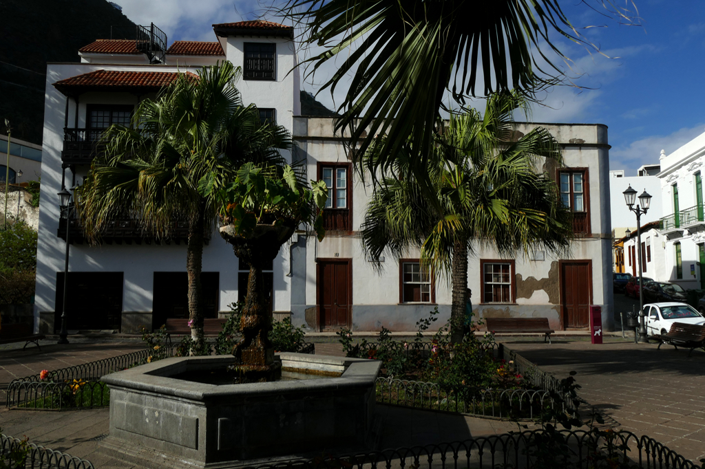 Central square of Garachico on Tenerife