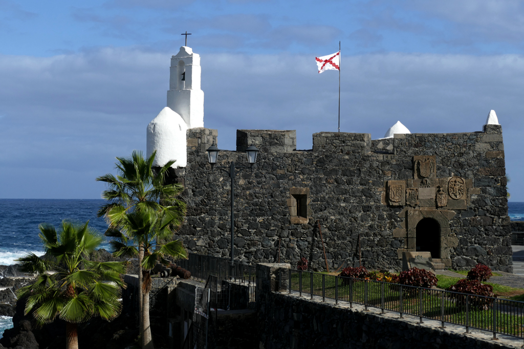 Castillo de San Miguel in Garachico on the northern coast of Tenerife