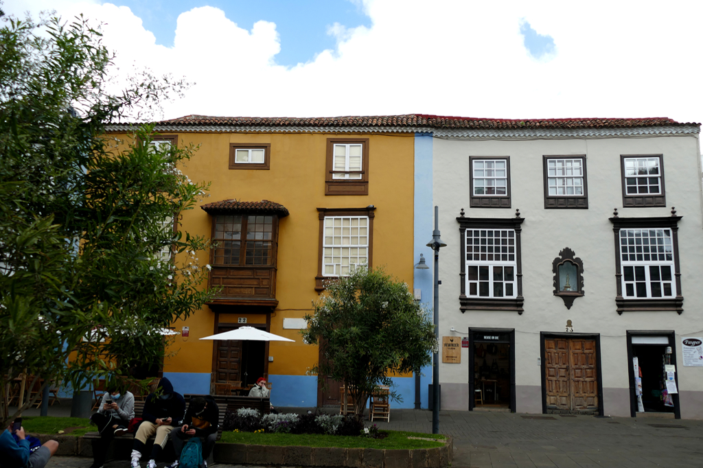 Houses on Plaza de la Concepción in La Laguna