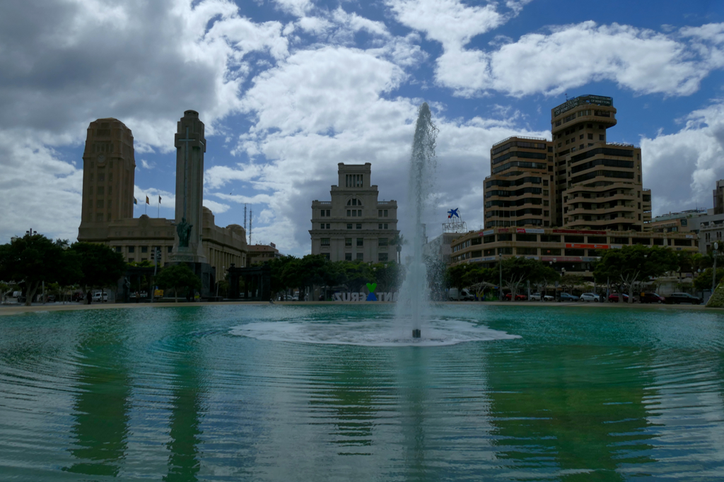 Plaza de Espana in Santa Cruz de Tenerife