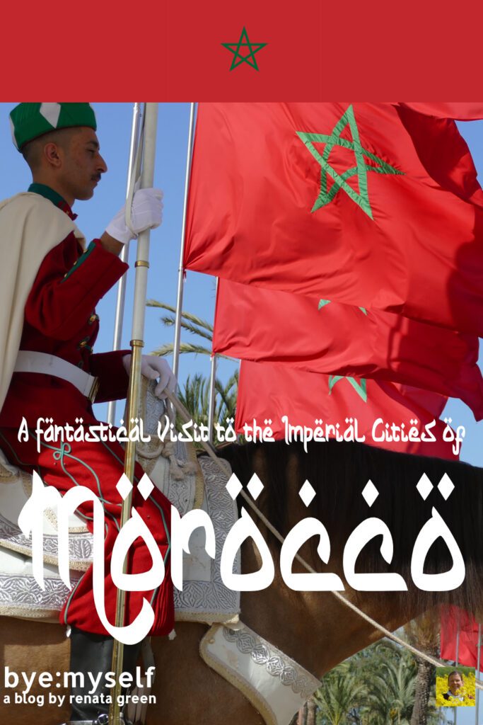 Pinnable Picture of the Post on the Imperial Cities of Morocco