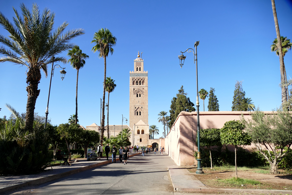 View of the Koutoubia from the south.
