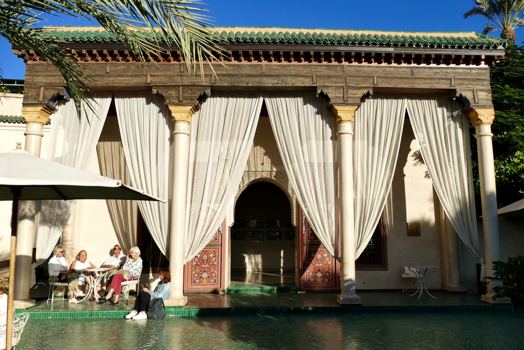 La Jardin Secret in the Old Medina of Marrakech.