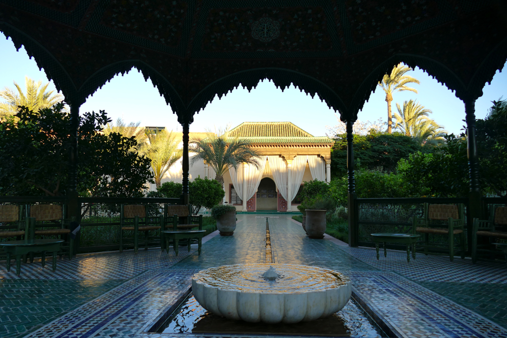 La Jardin Secret in the Old Medina of Marrakech.