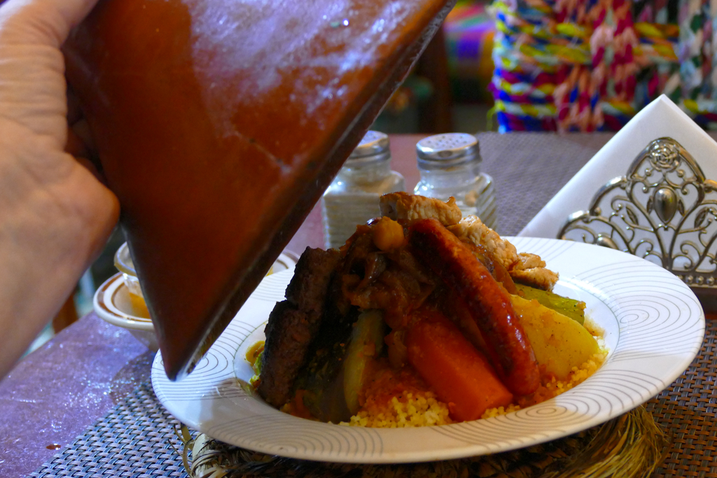 Couscous Royal in Marrakech.