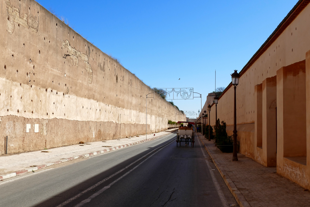 Avenue Bab Marrah in Meknes
