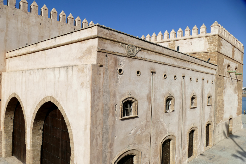 Kasbah of the Udayas visited during two days in Rabat, the capital of Morocco