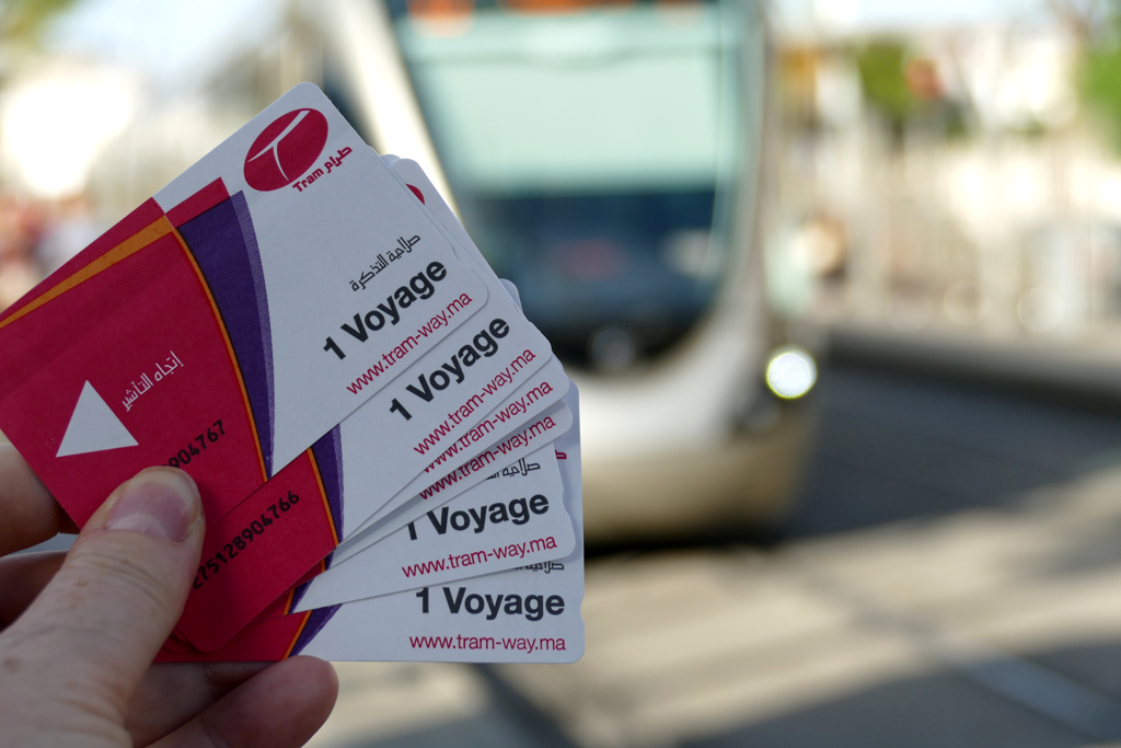 Tram Tickets in Rabat