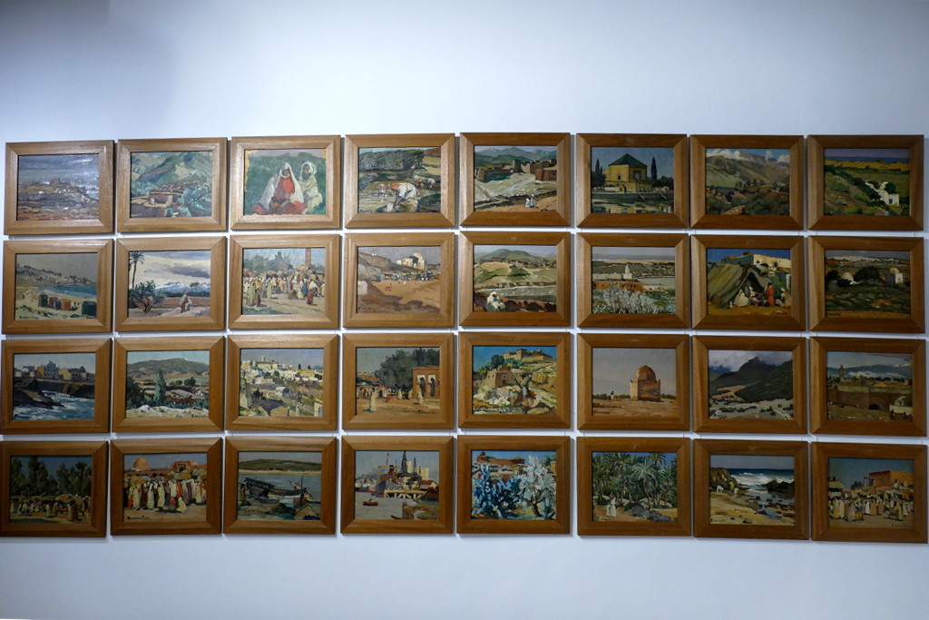 A series of beautiful scenes from a fascinating country at the Villa des Arts in Rabat.