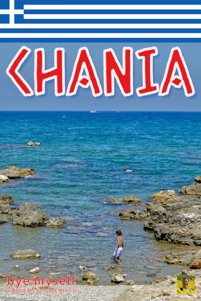Pinnable Picture for the post on Best of CHANIA - and the most beautiful beaches around