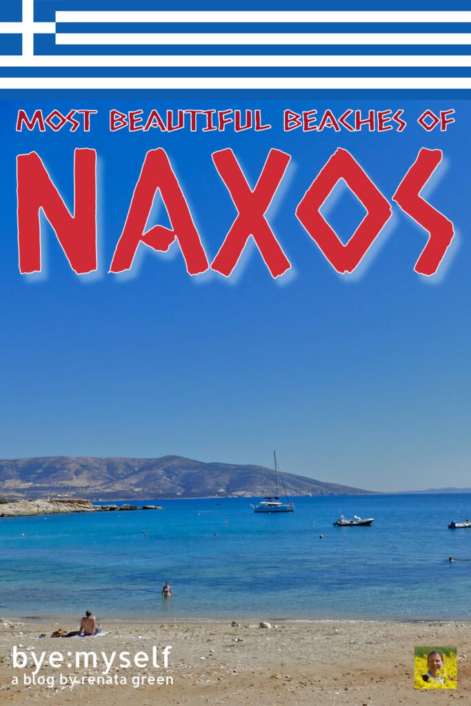 Pinnable Picture on the Post on the Most Beautiful Beaches of Naxos
