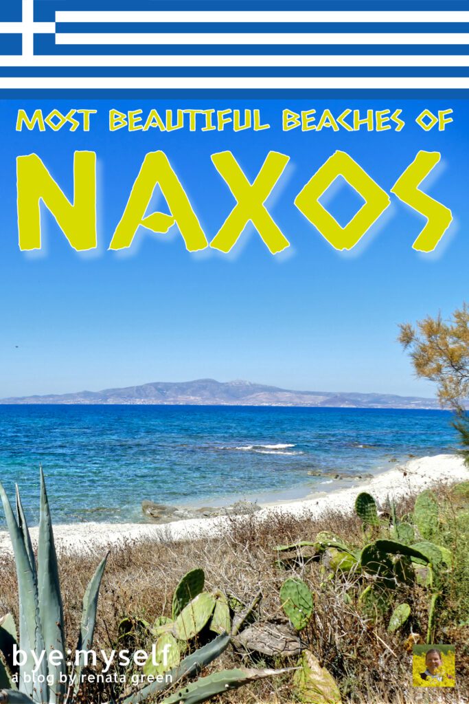 Pinnable Picture on the Post on the Most Beautiful Beaches of Naxos