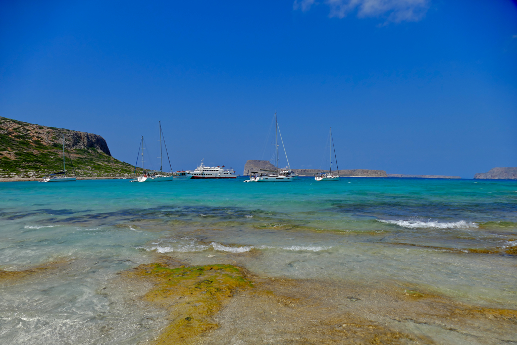 Balos bay at the Gramvousa peninsula