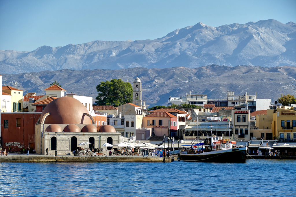 Greece, Crete Island, Crete, Chania, Mediterranean Sea, Aegean Sea