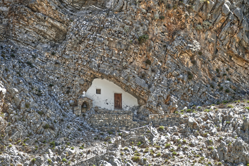 The cave church of Agios Antonios