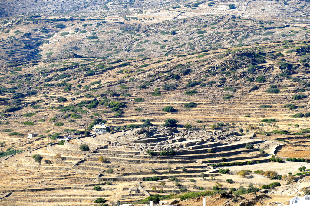 The settlement of Skarkos in Ios