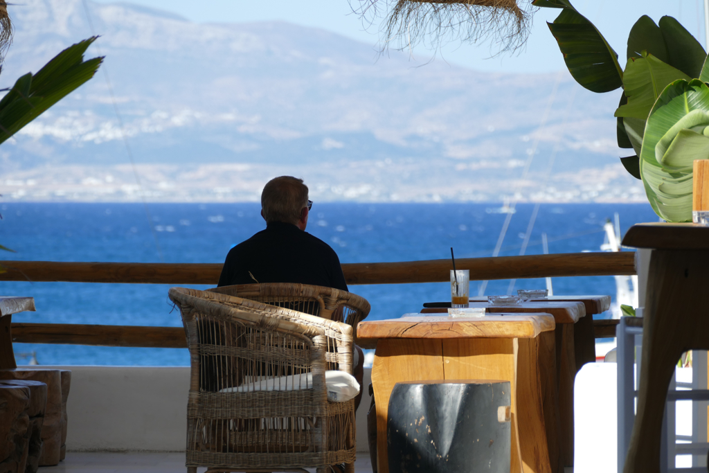 Restaurant in Naxos.
