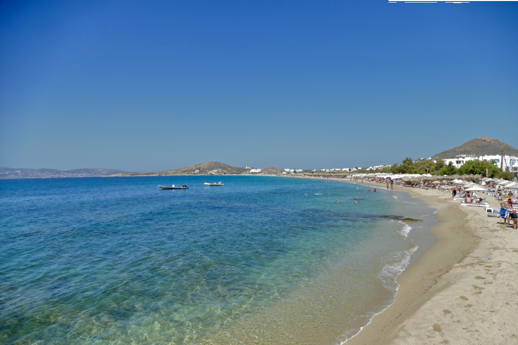 Agios Prokopios Beach in Naxos.