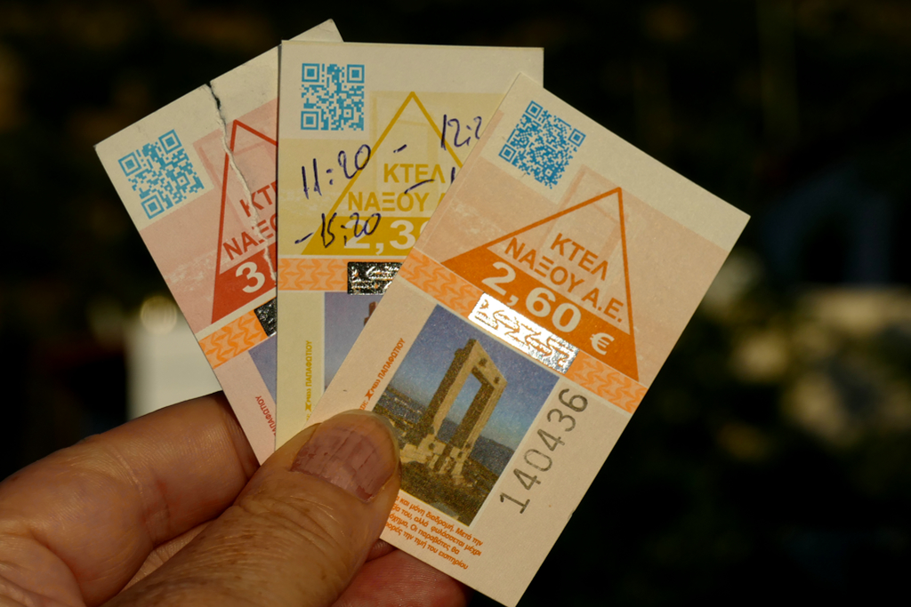 Bus Tickets in Naxos