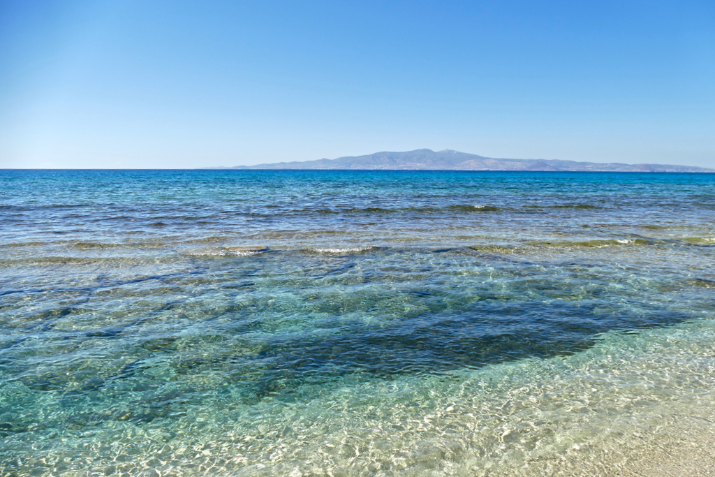 Kastraki Beach in Naxos.